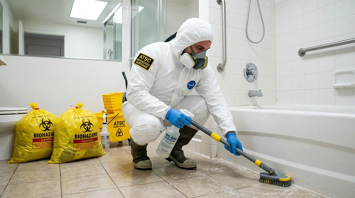 Decontamination equipment deployed for Blood Cleanup in Flagami